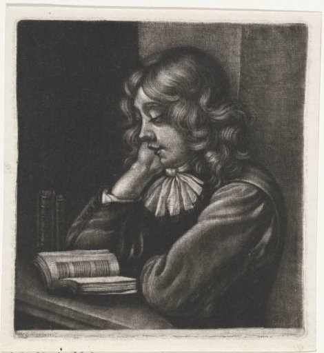 Boy reading