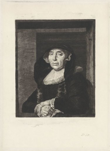 Portrait of an old woman, known as Bayken van Bracht