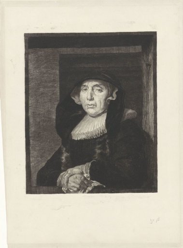 Portrait of an old woman, known as Bayken van Bracht