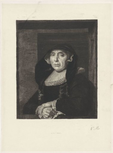 Portrait of an old woman, known as Bayken van Bracht