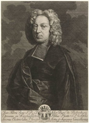 Portrait of Johann Friedrich Karg, Baron of Bebenburg