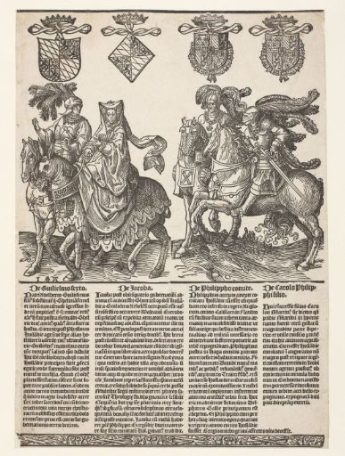 William VI, Jacoba of Bavaria, Philip the Good and Charles the Bold