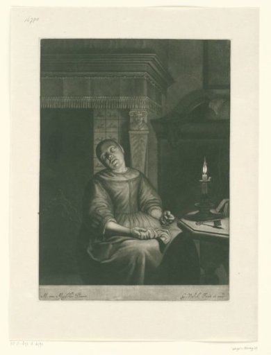 Sleeping woman