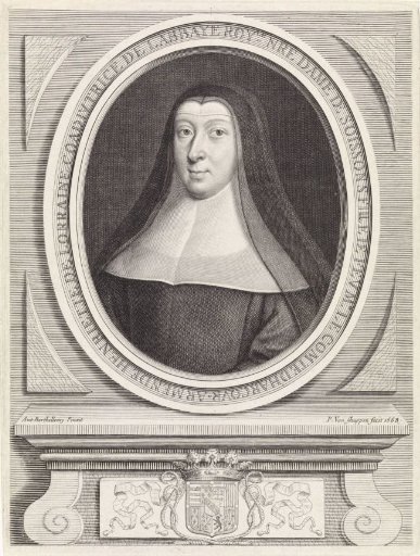 Portrait of Henriëtte of Lorraine, Princess of Pfalzburg, as a Nun