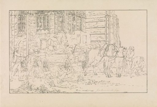 Removal of Corpses with Carts