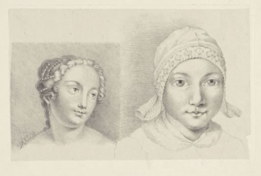 Woman and Girl with a Cap
