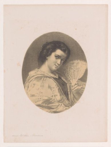 A Woman with a Fan