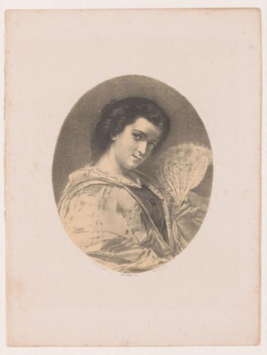 A Woman with a Fan