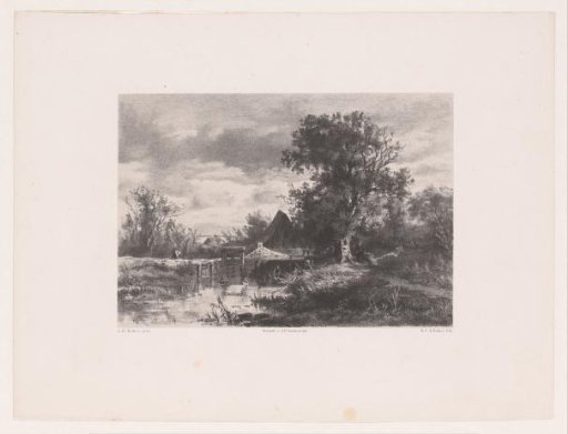 Landscape with a Drainage Ditch