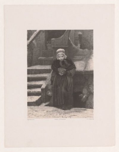 A Woman Coming from a Cellar