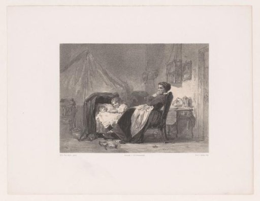 A Housewife with Two Children