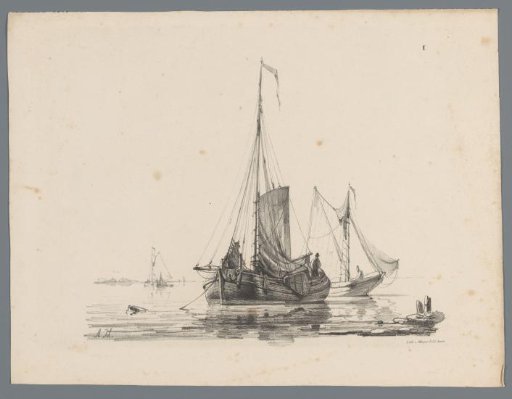 Three sailing ships