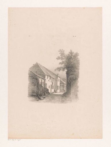Farmhouse Along a Road