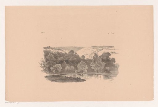 View over a Hilly Landscape