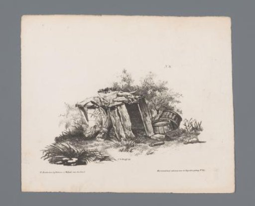Hut with two stacks