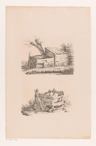 Pigsty and a well