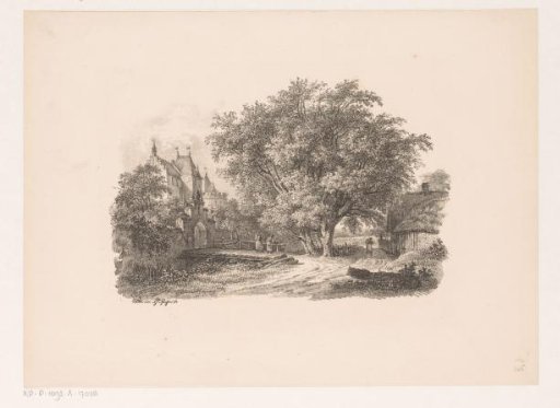 Landscape with castle