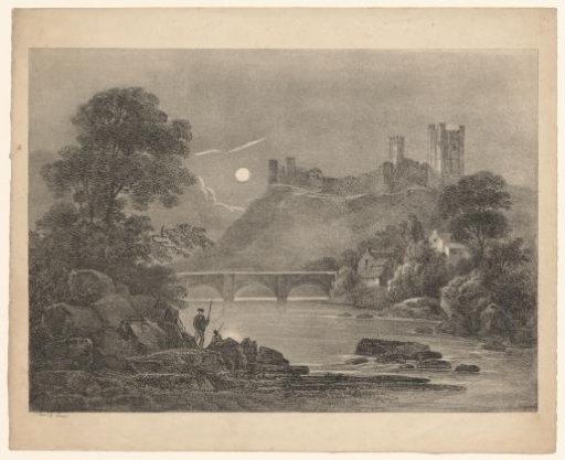 Landscape by moonlight