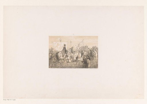 Arrival of Gwy of Hainaut