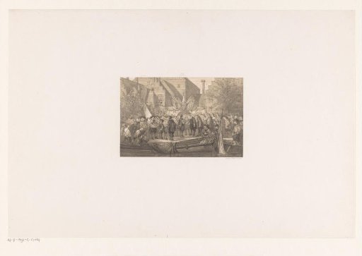 Festive reception of Prince Maurice