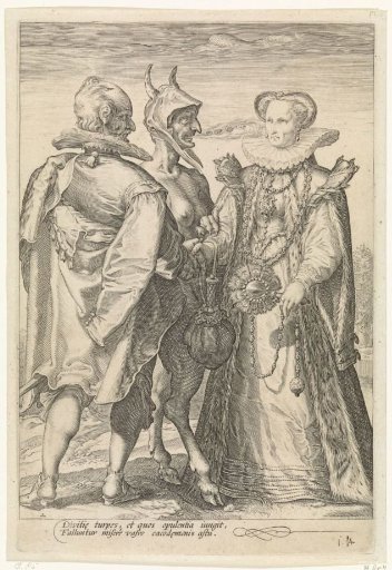 Marriage contracted through wealth by the devil