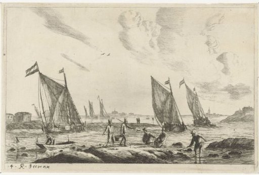 View of an inland waterway
