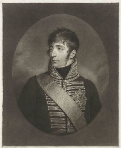 Portrait of Lodewijk Napoleon, King of Holland