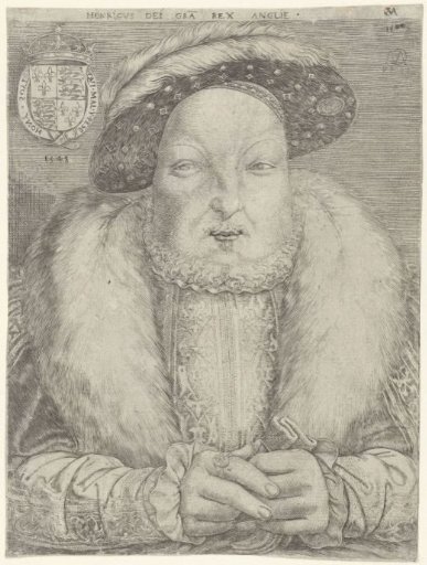 Portrait of King Henry VIII of England and Ireland