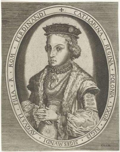 Portrait of Catherine Jagiellon of Poland