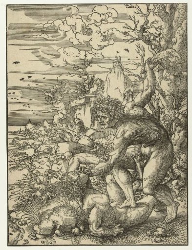 Cain kills Abel