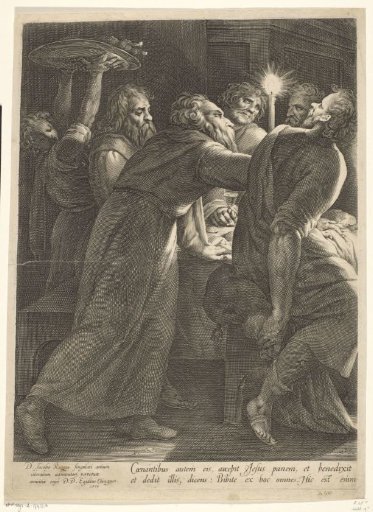 The Last Supper (left sheet)