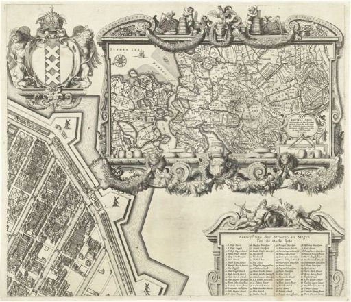 Map of Amsterdam (Top Right Sheet)