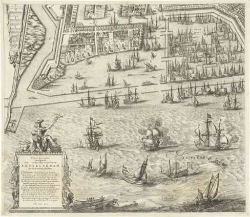 Map of Amsterdam (Bottom Left Sheet)