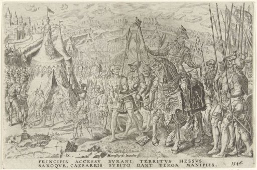 The Imperial Camp at Ingolstadt, 1546
