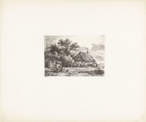 Landscape with a watermill