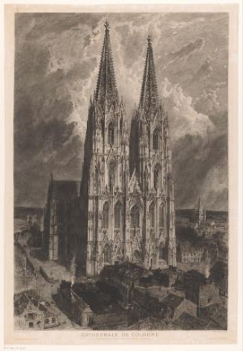 View of the Cathedral in Cologne