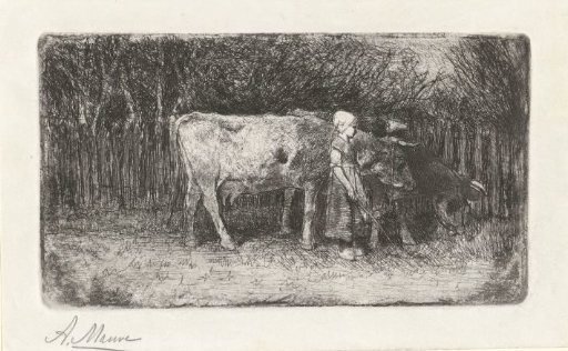 Girl with the Cows