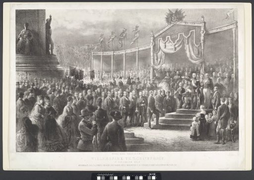 Willemspark at The Hague, 17 November 1869
