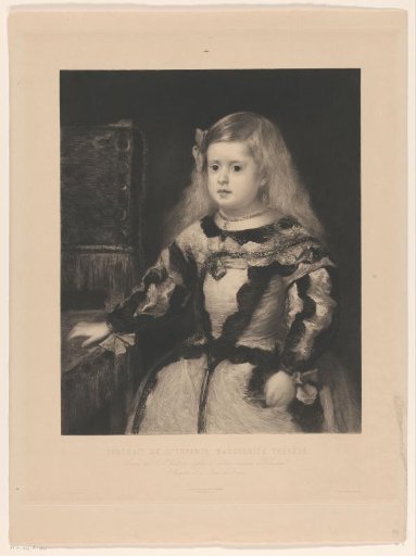 Portrait of Margaretha Theresia van Spanje