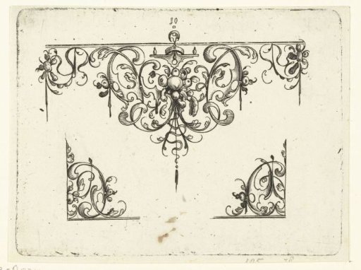 Spire with fruit trophy