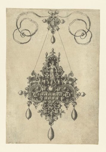 Pendant with Victoria, holding a laurel wreath