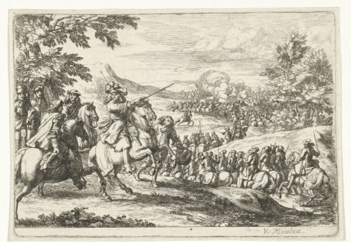 Marching cavalry