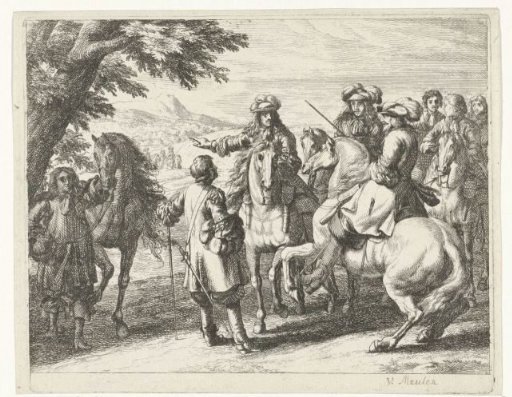 Commanders on horseback