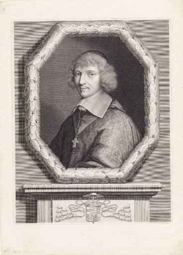 Portrait of the Paris Archbishop François Harlay de Champvallon, drawn from life