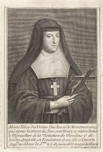 Portrait of Marie-Félice Orsini, Duchess of Montmorency