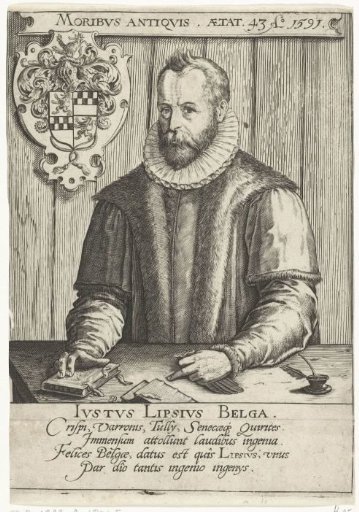 Portrait of Justus Lipsius at the Age of 43