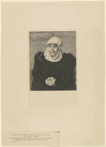 Portrait of Juliana of Stolberg
