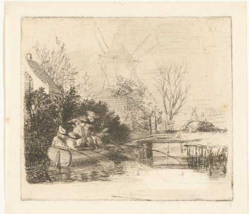 Anglers by a river