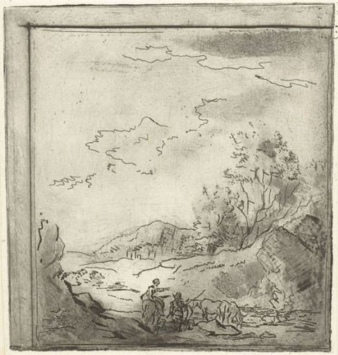 Landscape with Rider and Shepherd