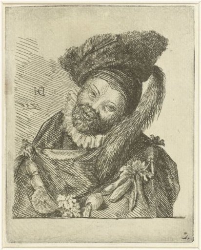 Jester with a Vegetable Necklace